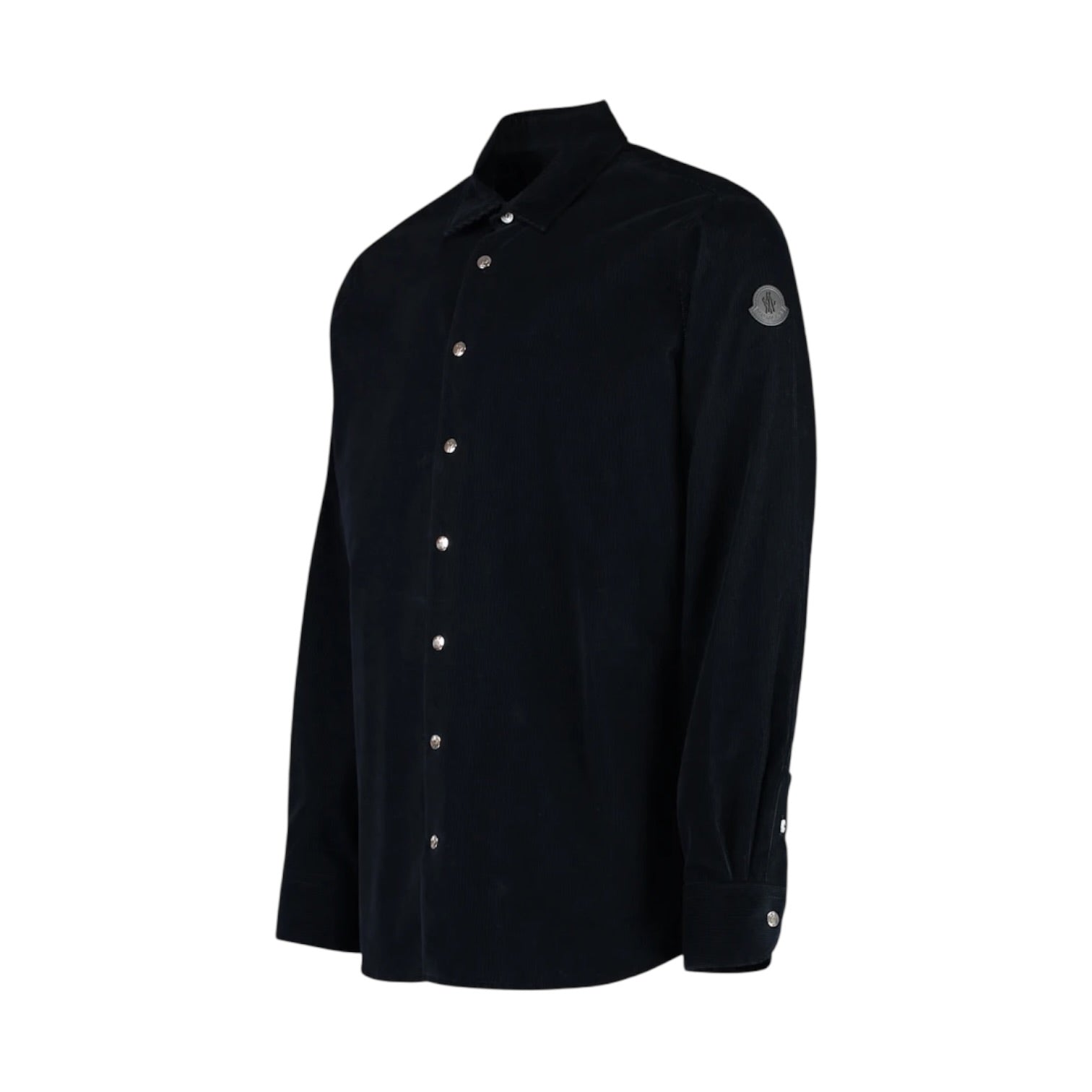 Moncler Corduroy Black Button Shirt