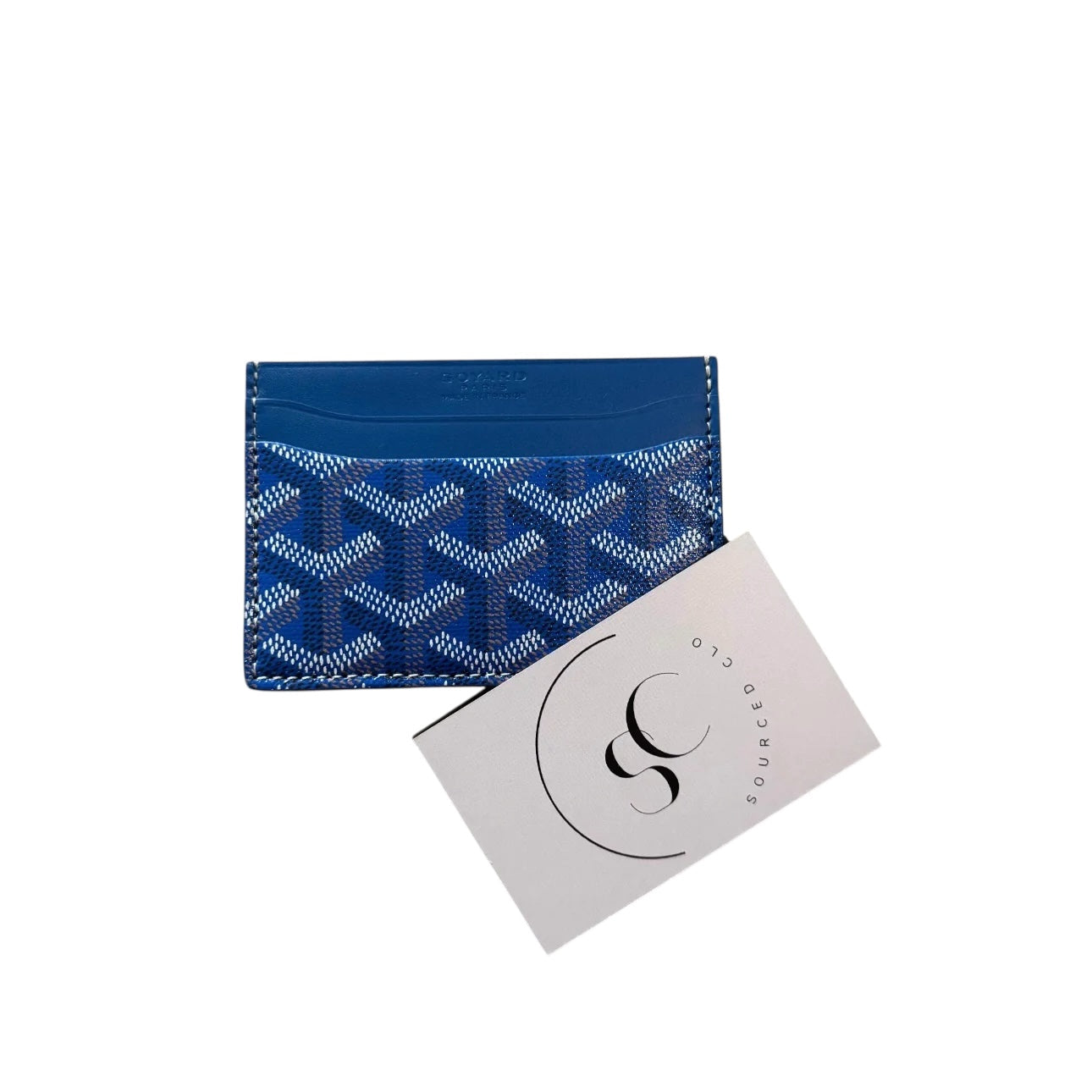 Goyard Saint Sulpice Sky Blue Card Holder