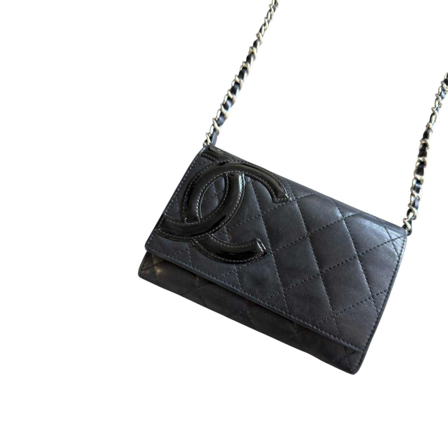 Chanel Black Cambon WOC Bag