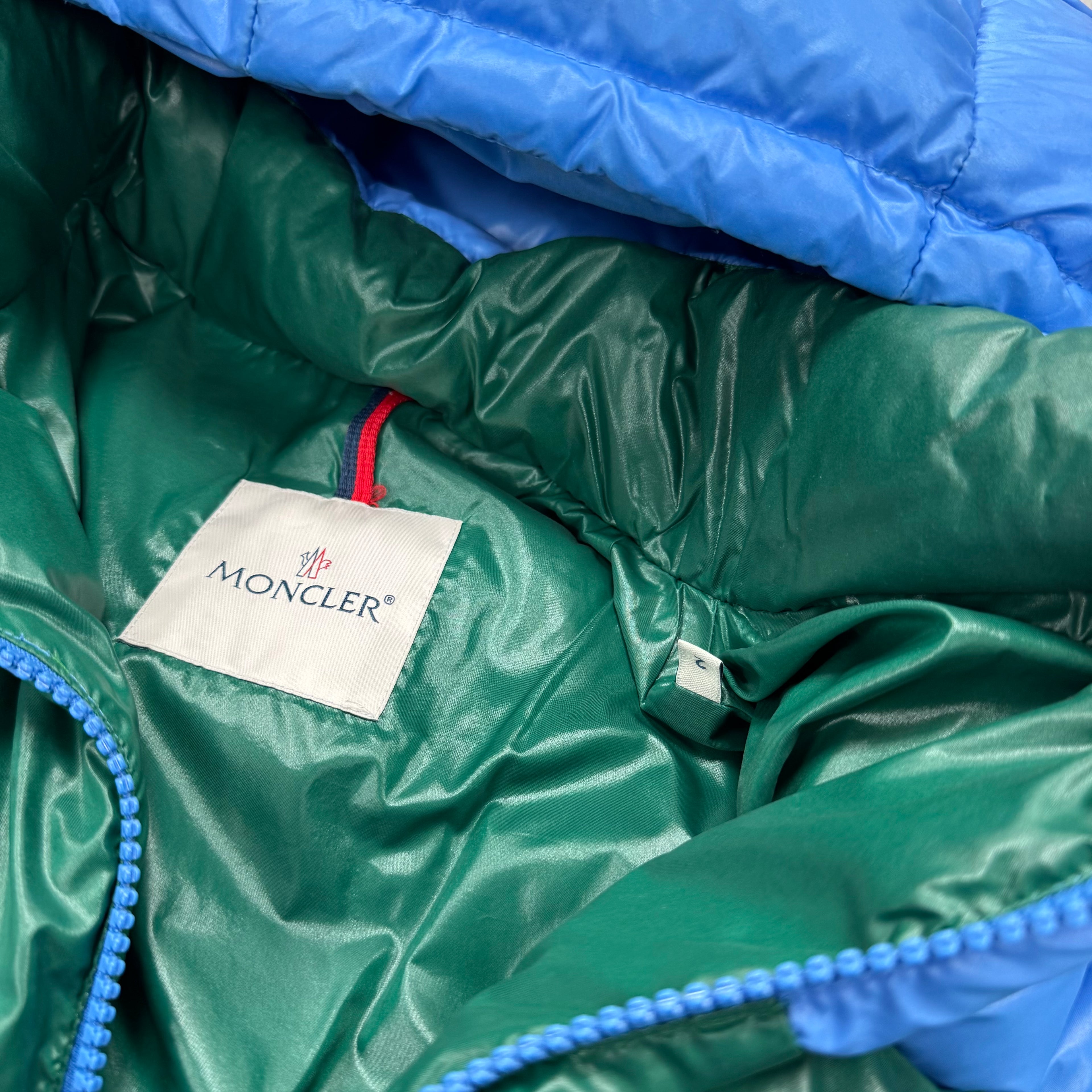 Moncler Gary Blue Puffer Jacket