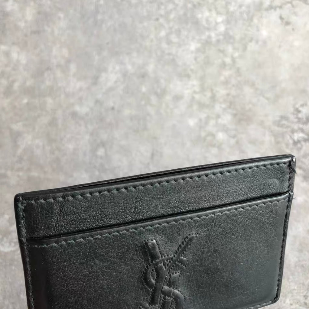 YSL Black Cardholder
