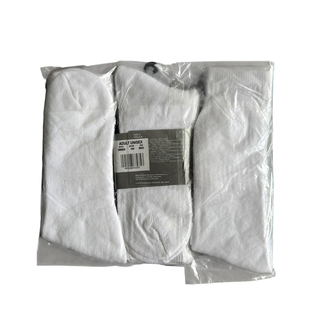 Y2K Nike TN White Sport Socks