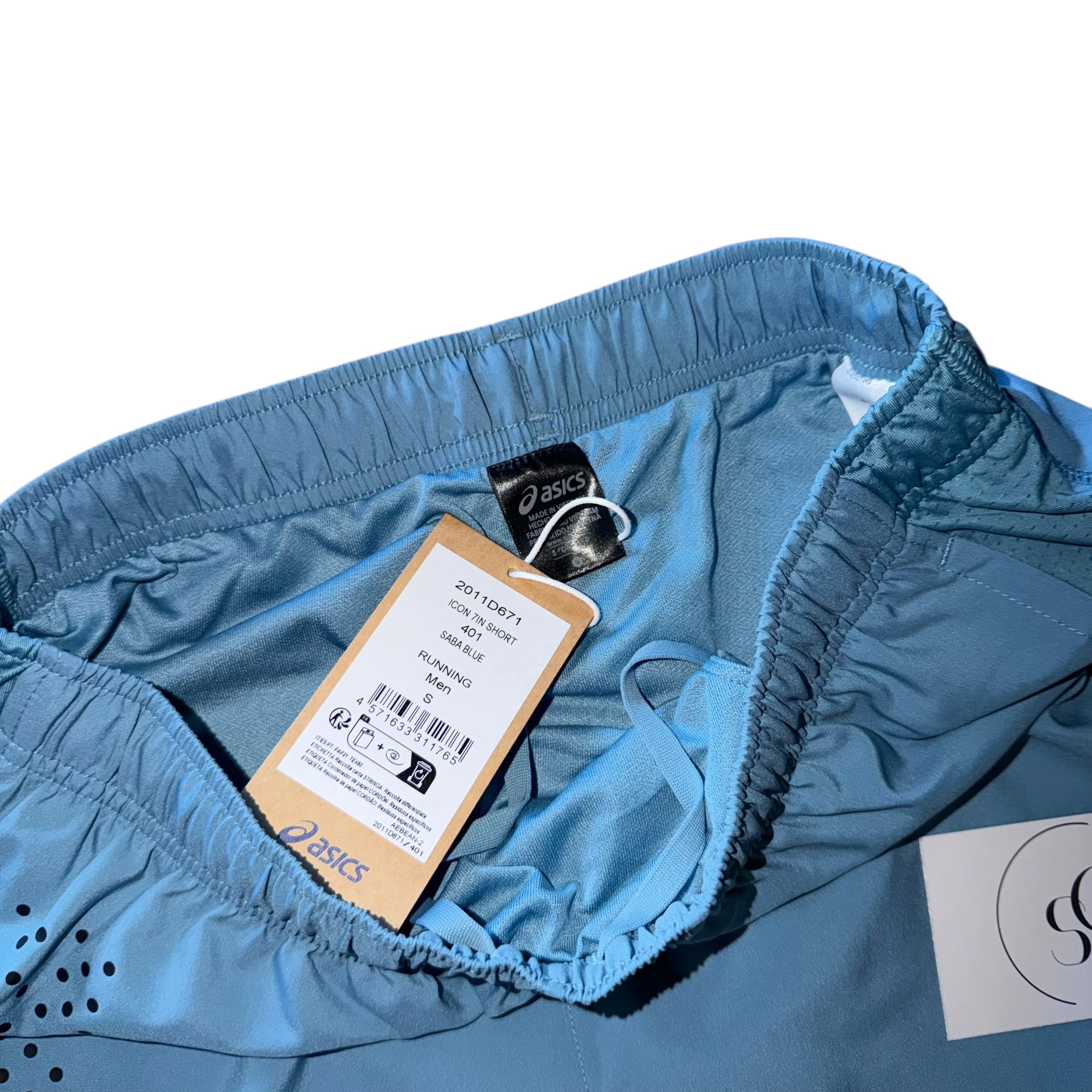 Asics Saba Blue Icon Shorts