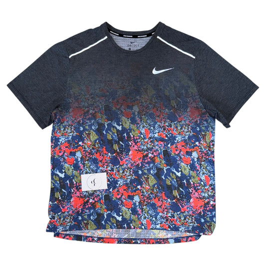 Nike Floral Grey 1.0 Miler T Shirt