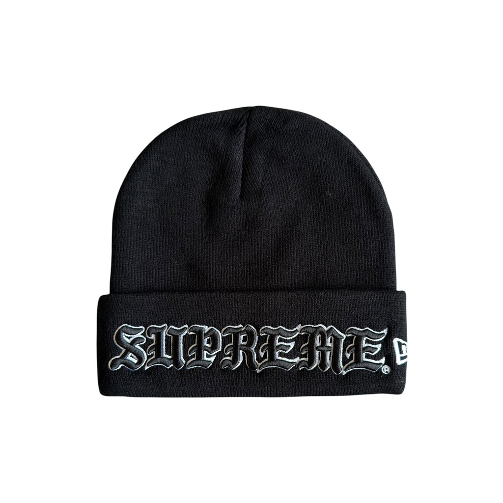 Supreme x New Era FW25 Old English Beanie