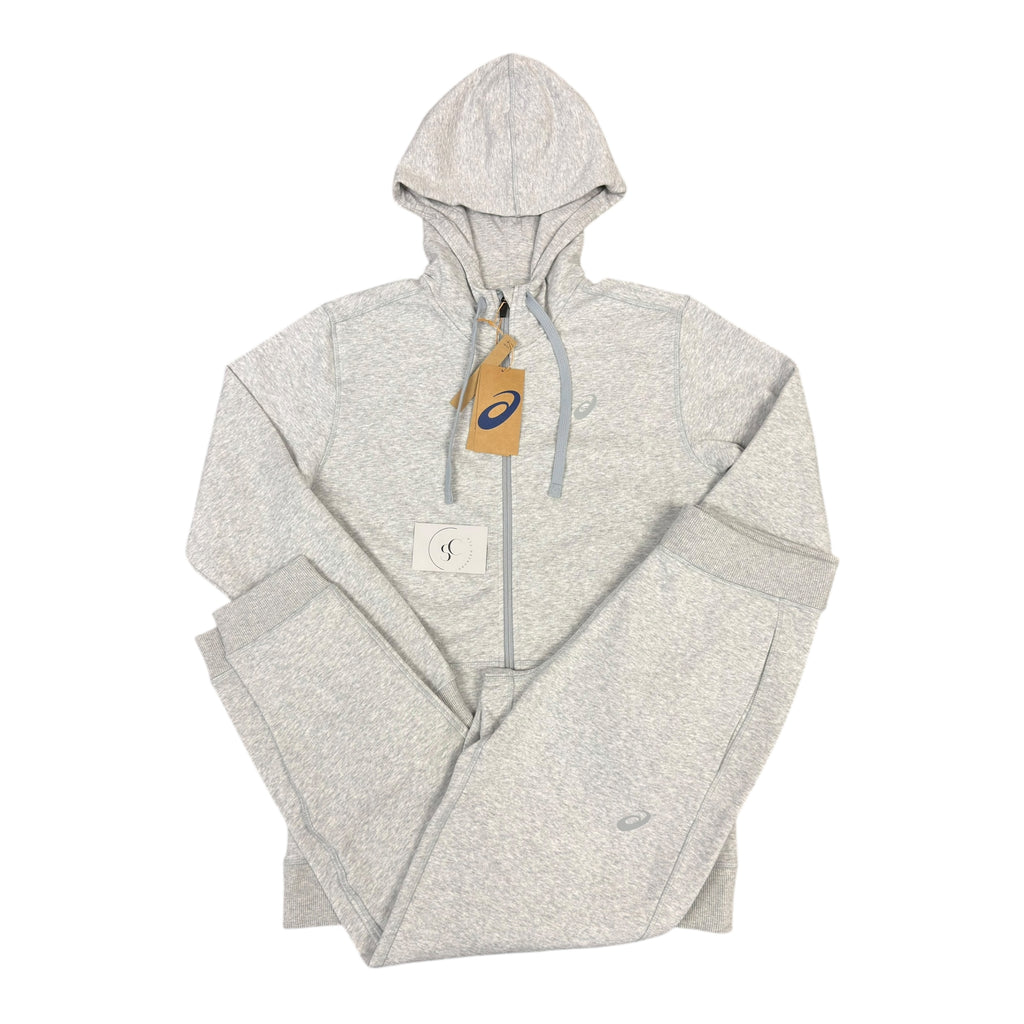 Asics Grey Club Fleece Tracksuit