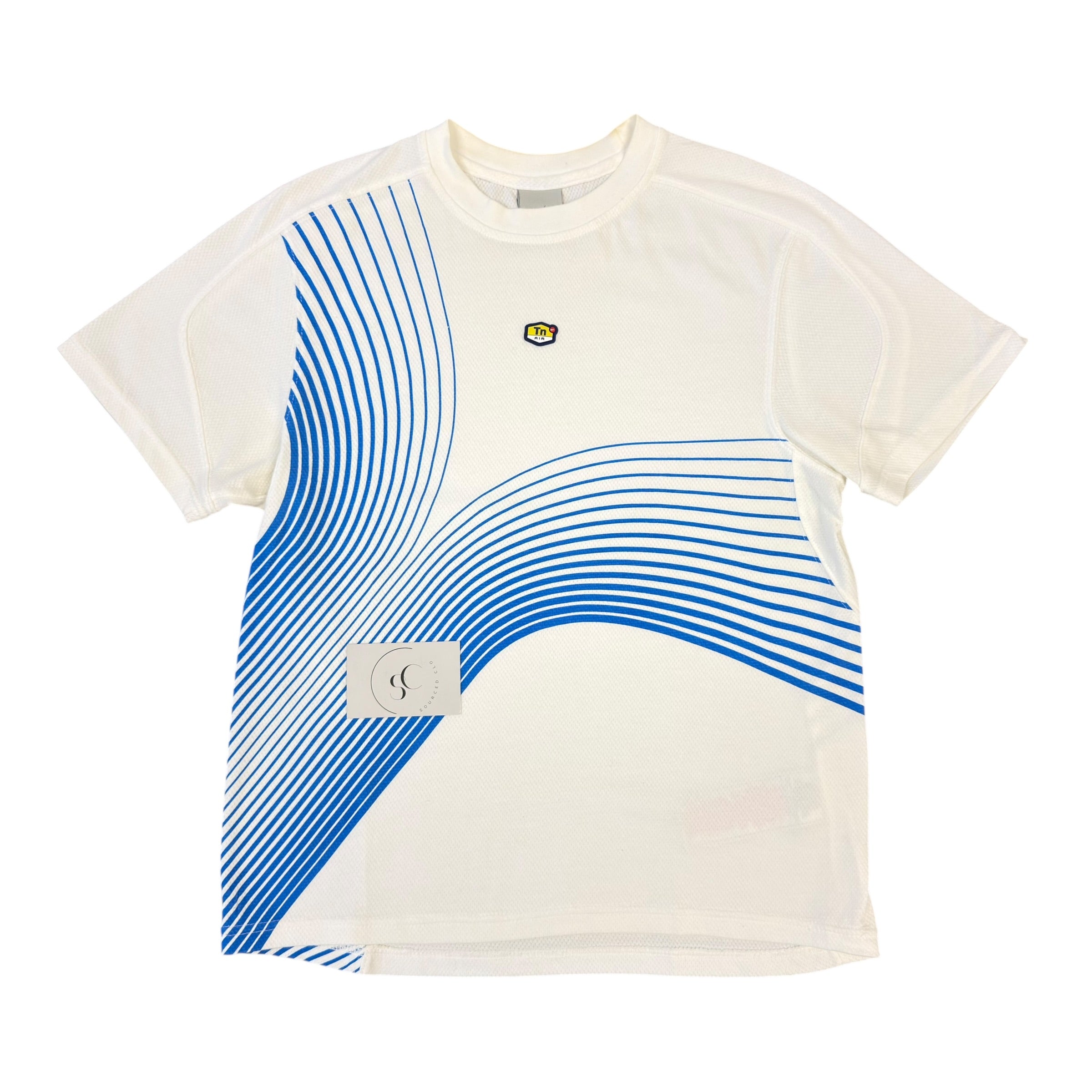 Vintage Y2K Nike TN Blue Swirl T Shirt