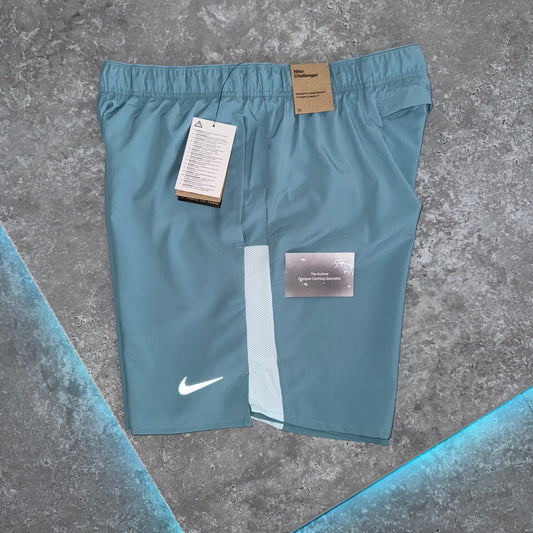 Nike Denim Turquoise Challenger Shorts