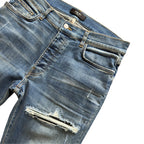 Amiri Blue MX1 Skinny Jeans