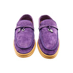 Loro Piana Purple Suede Summer Walk Loafers (PRE ORDER)
