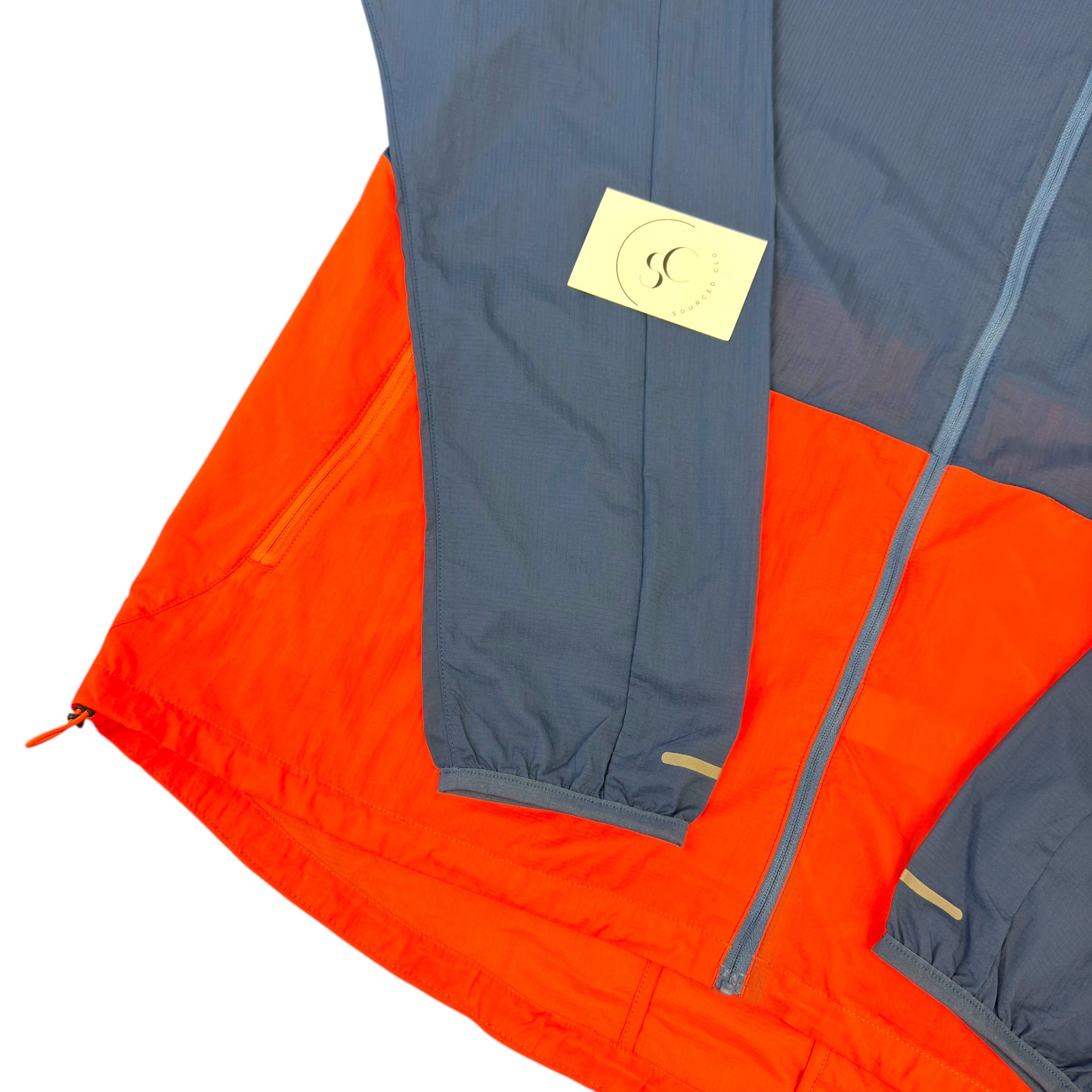 Asics Navy Packable Windrunner