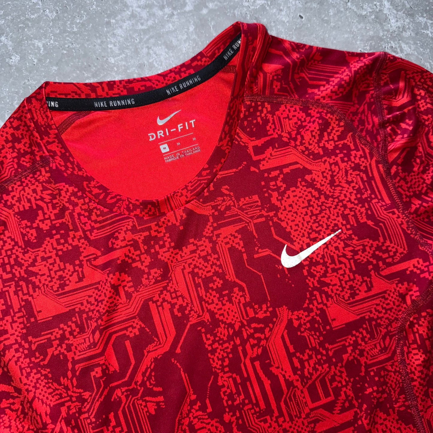 Nike Red Digital Miler Set