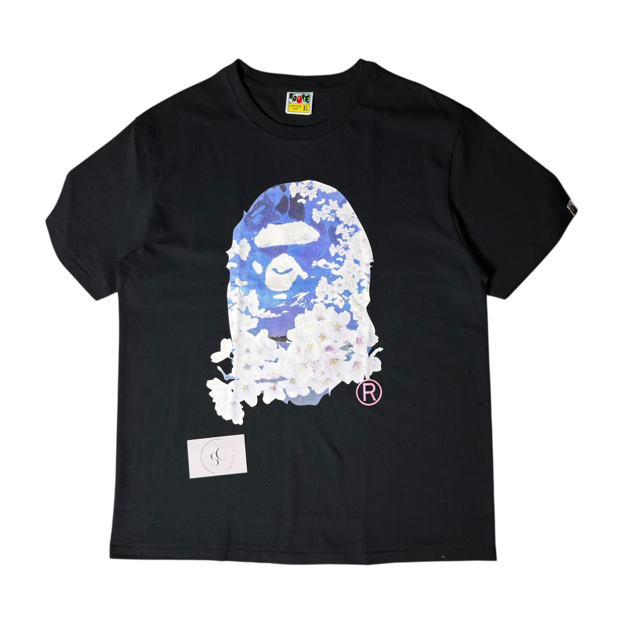 A Bathing Ape Bape Sakura Photo Ape Head T Shirt