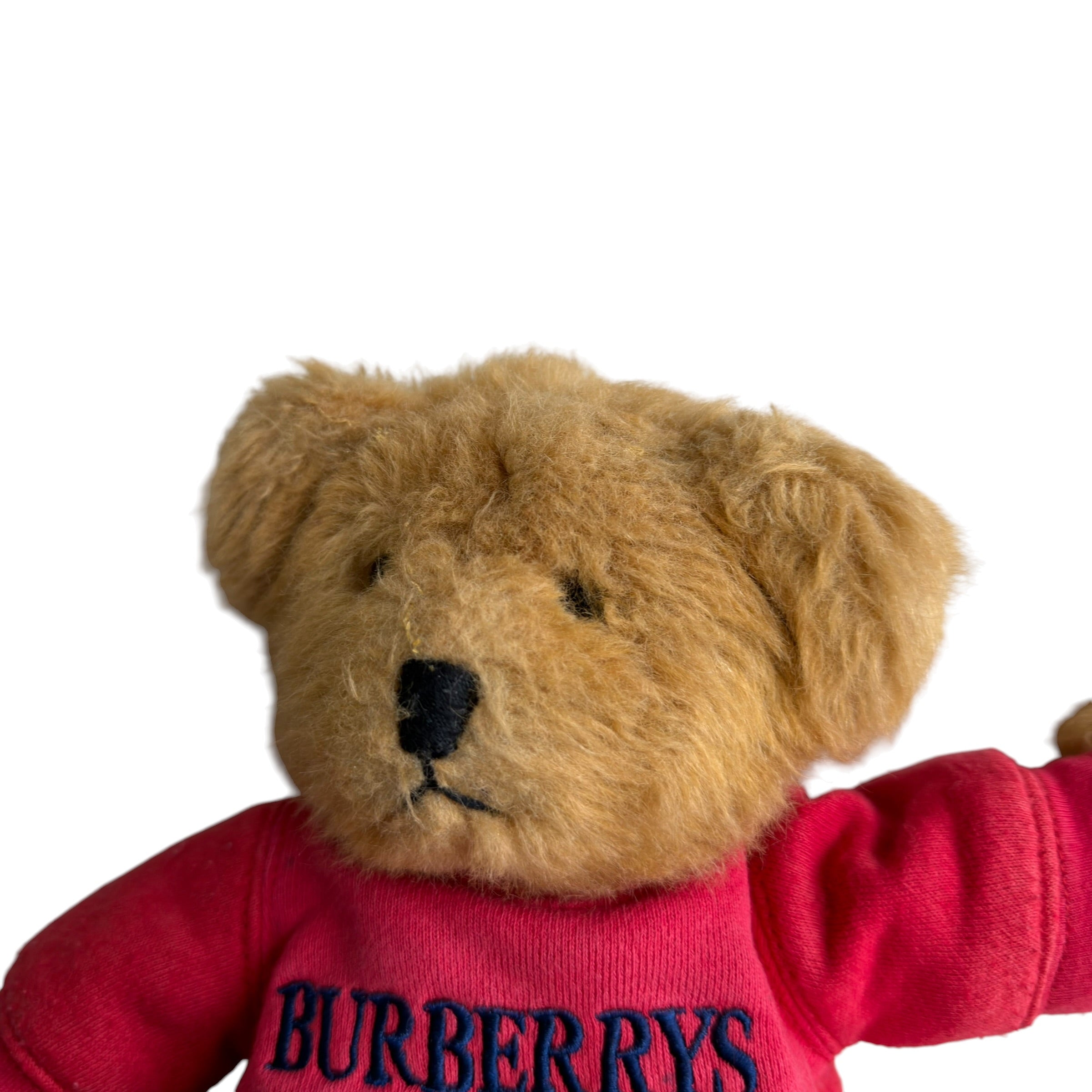 Vintage 90s Burberrys Plush Teddy Bear