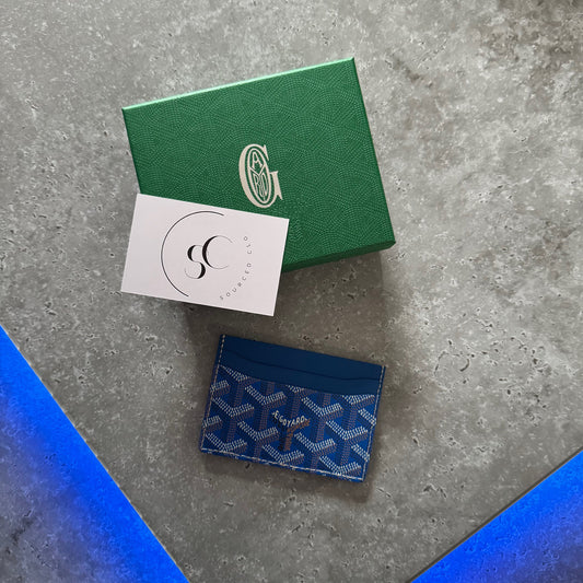 Goyard Sky Blue Sulpice Cardholder