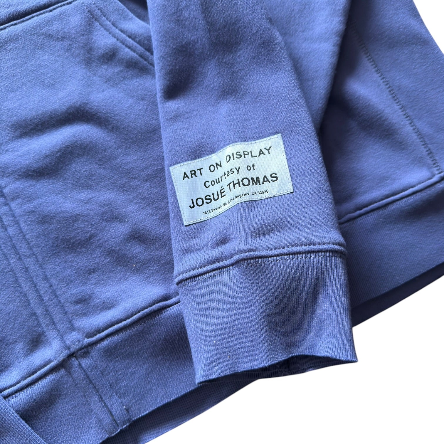 Gallery Dept Navy GD Relaxed Fit Zip Hoodie