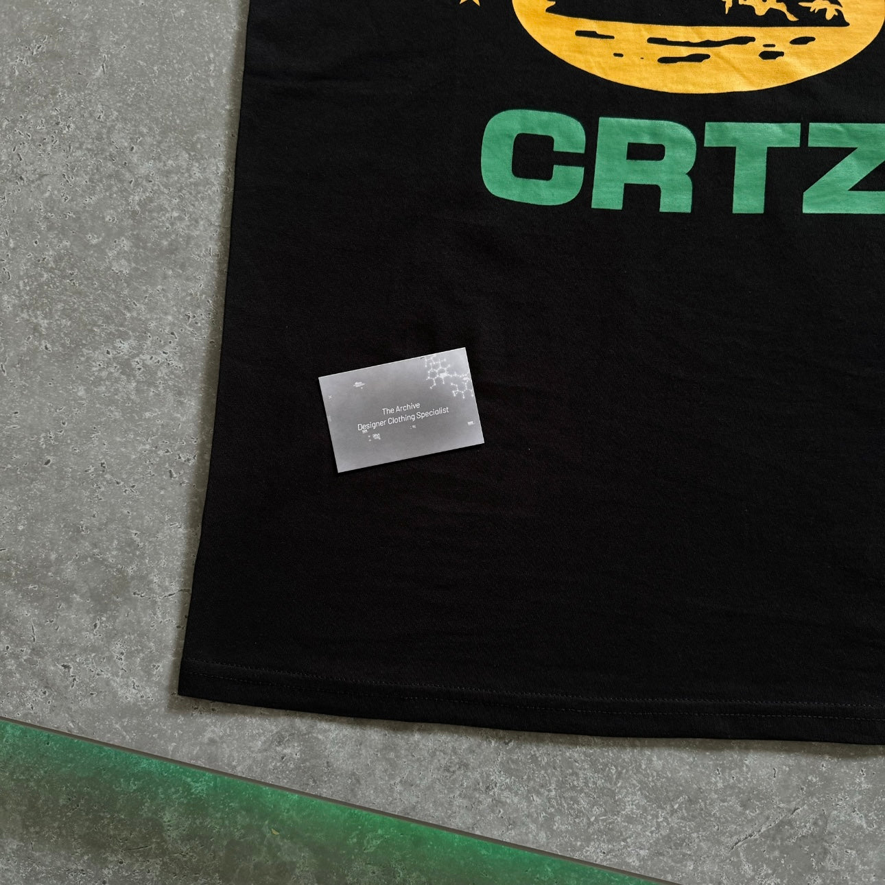 Corteiz Black Property of CRTZ T Shirt