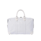 Goyard Bowling 45 Bag White