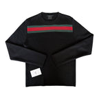 Gucci Black Stripe Wool Jumper