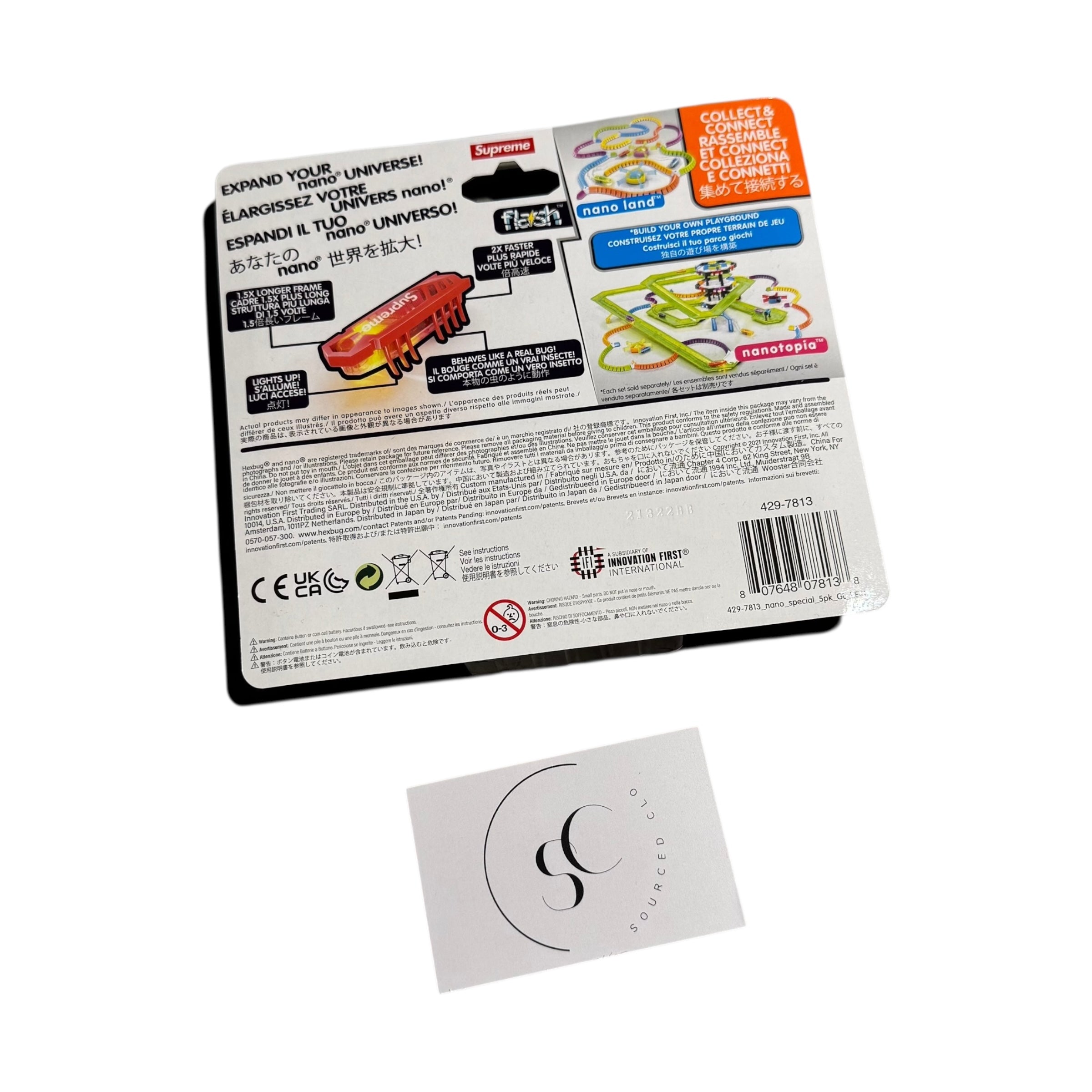 Supreme x Hex Bug Nano 5 Pack