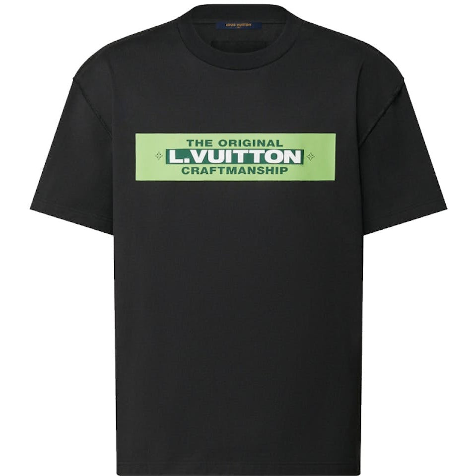 Louis Vuitton Craftsman Black T Shirt