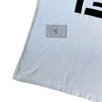 Fendi White Rubberised Logo T Shirt