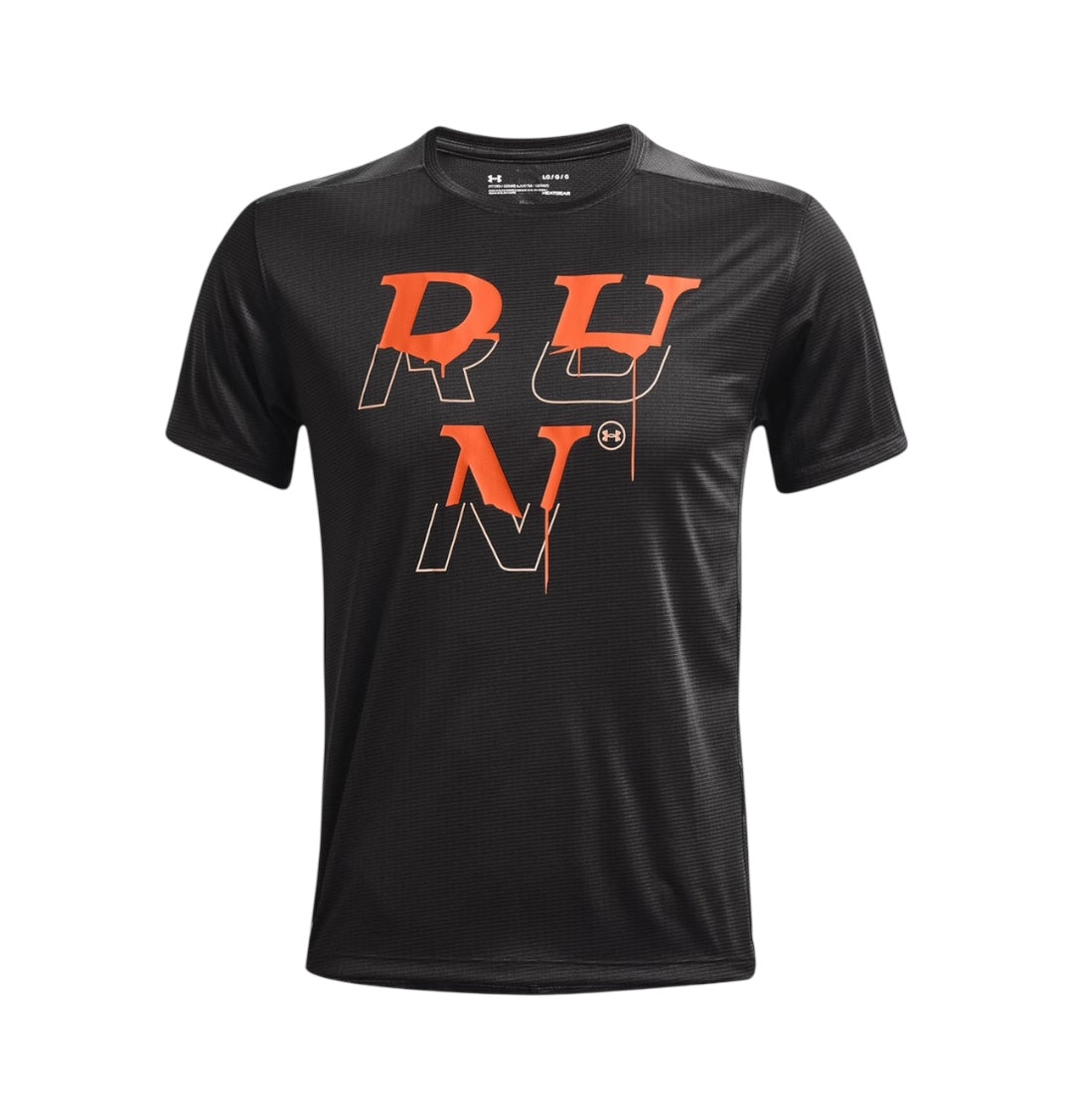 Under Armour Stride 2.0 Black T Shirt