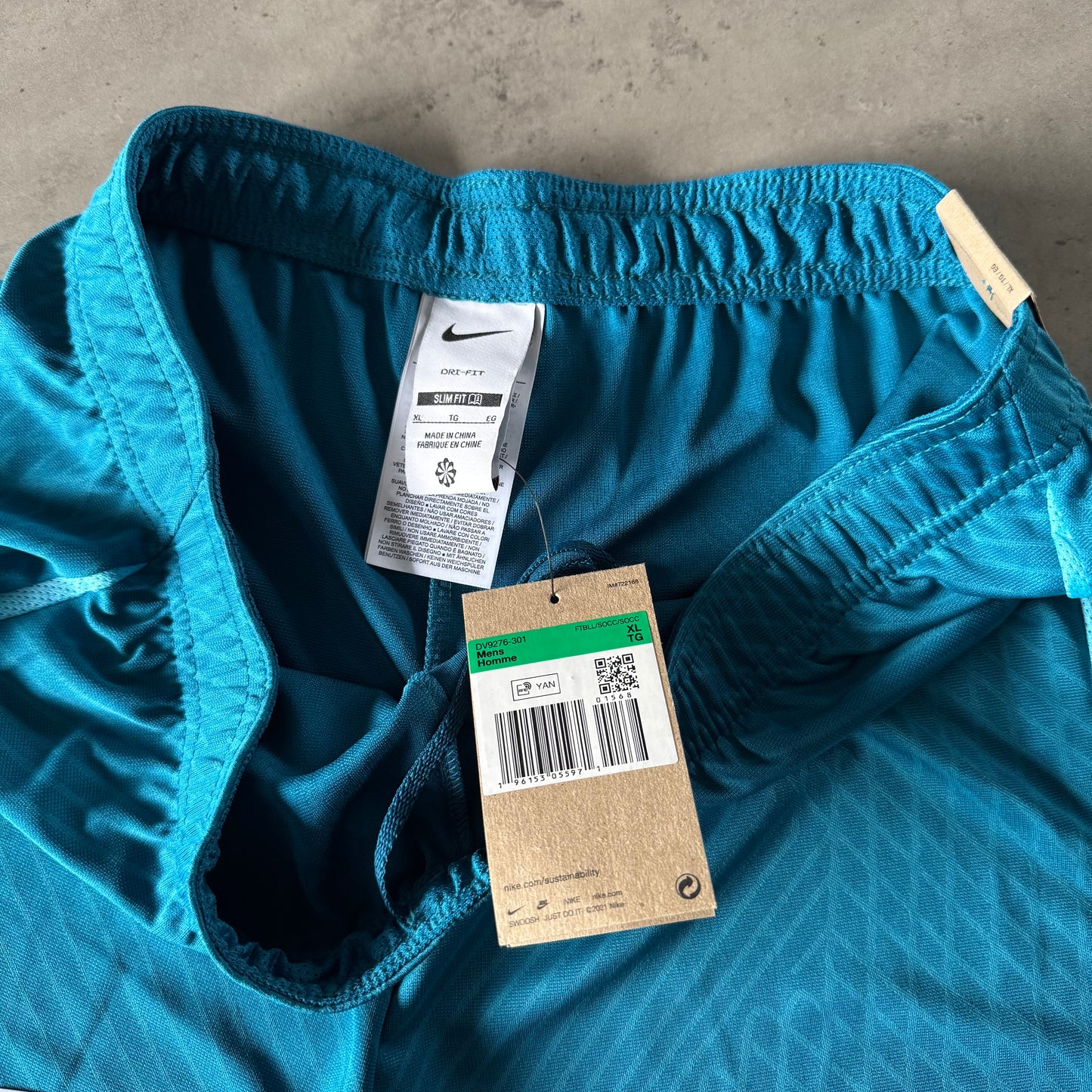 Nike Dri Fit Strike Baltic Blue Shorts
