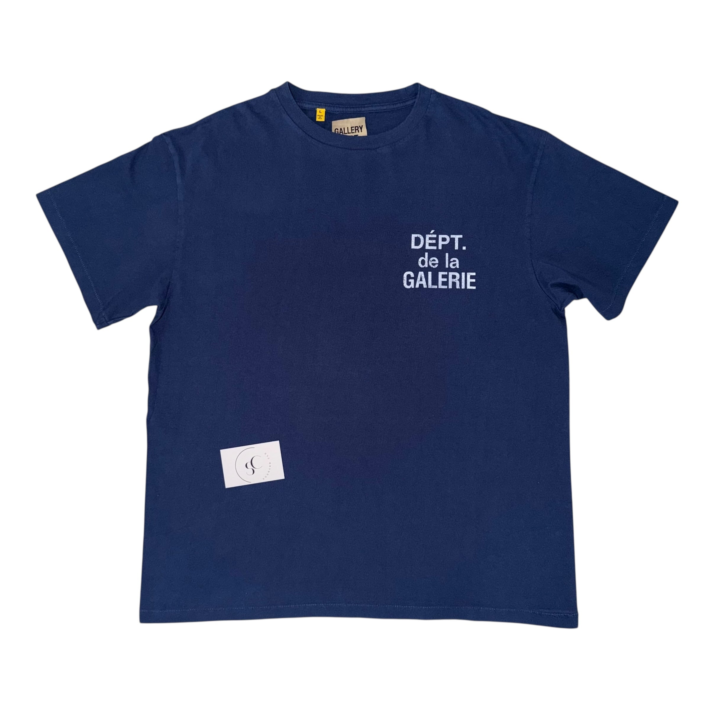 Gallery Dept Navy Cotton Souvenir French T Shirt