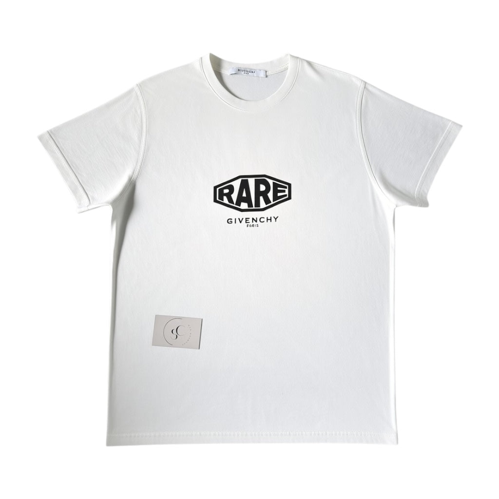 Givenchy White Rare Logo T Shirt