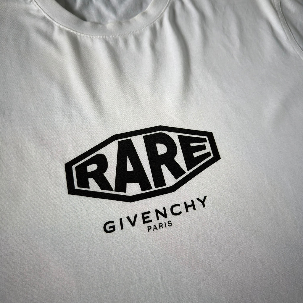 Givenchy White Rare Logo T Shirt