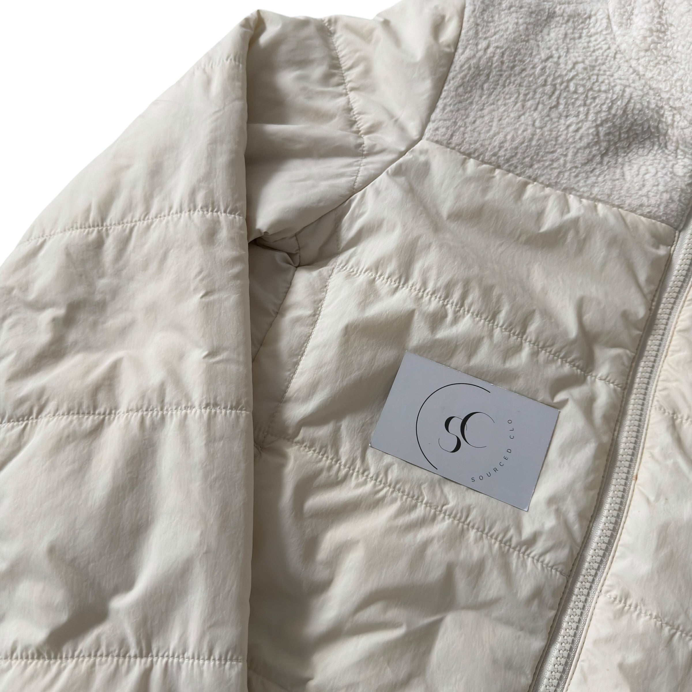 The North Face White Denali Fleece Jacket