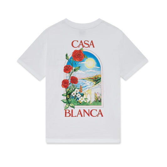 Casablanca LA Days White T Shirt