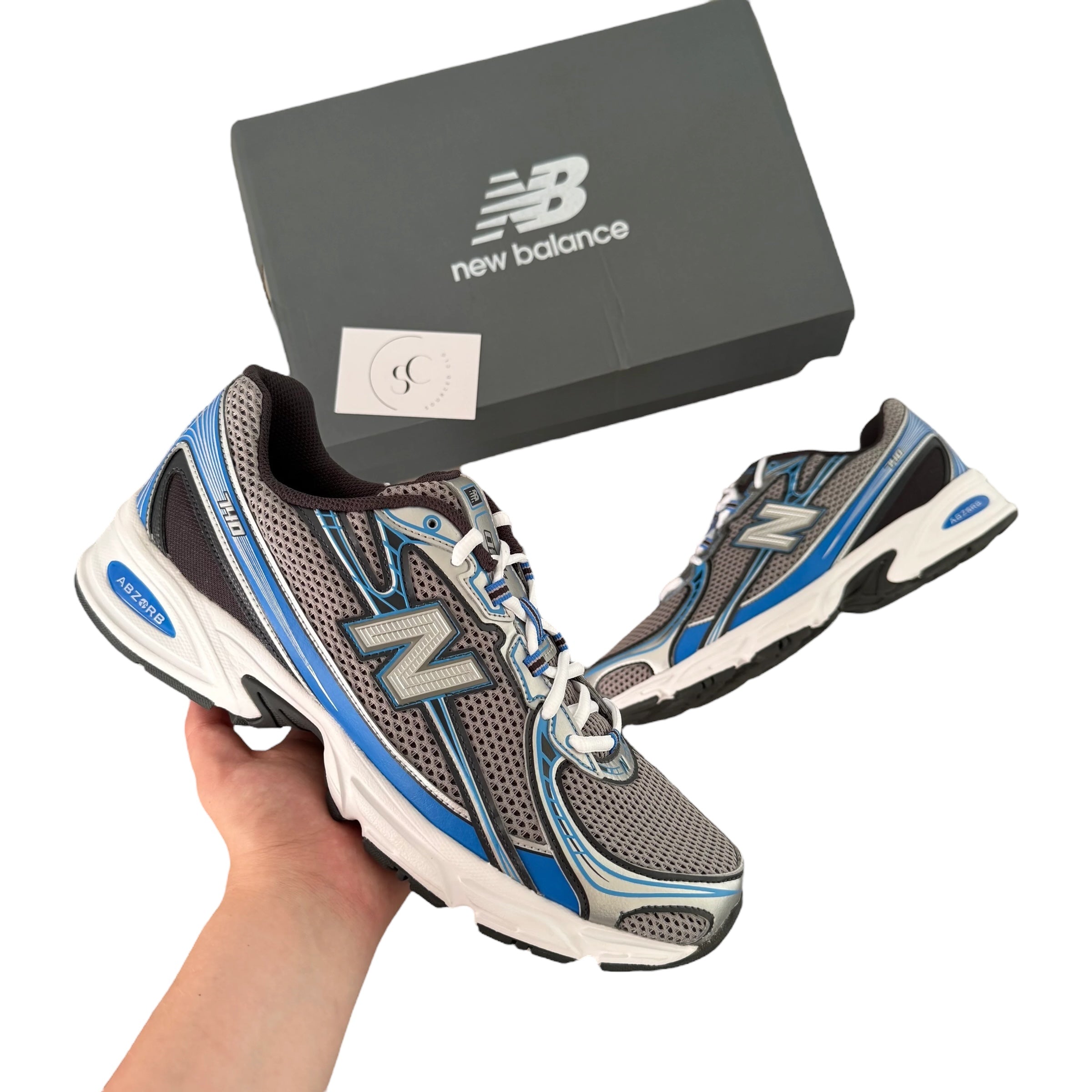 New Balance 740 Blue Trainers