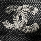 Chanel CC Grey Cashmere Beanie Hat (PRE ORDER)