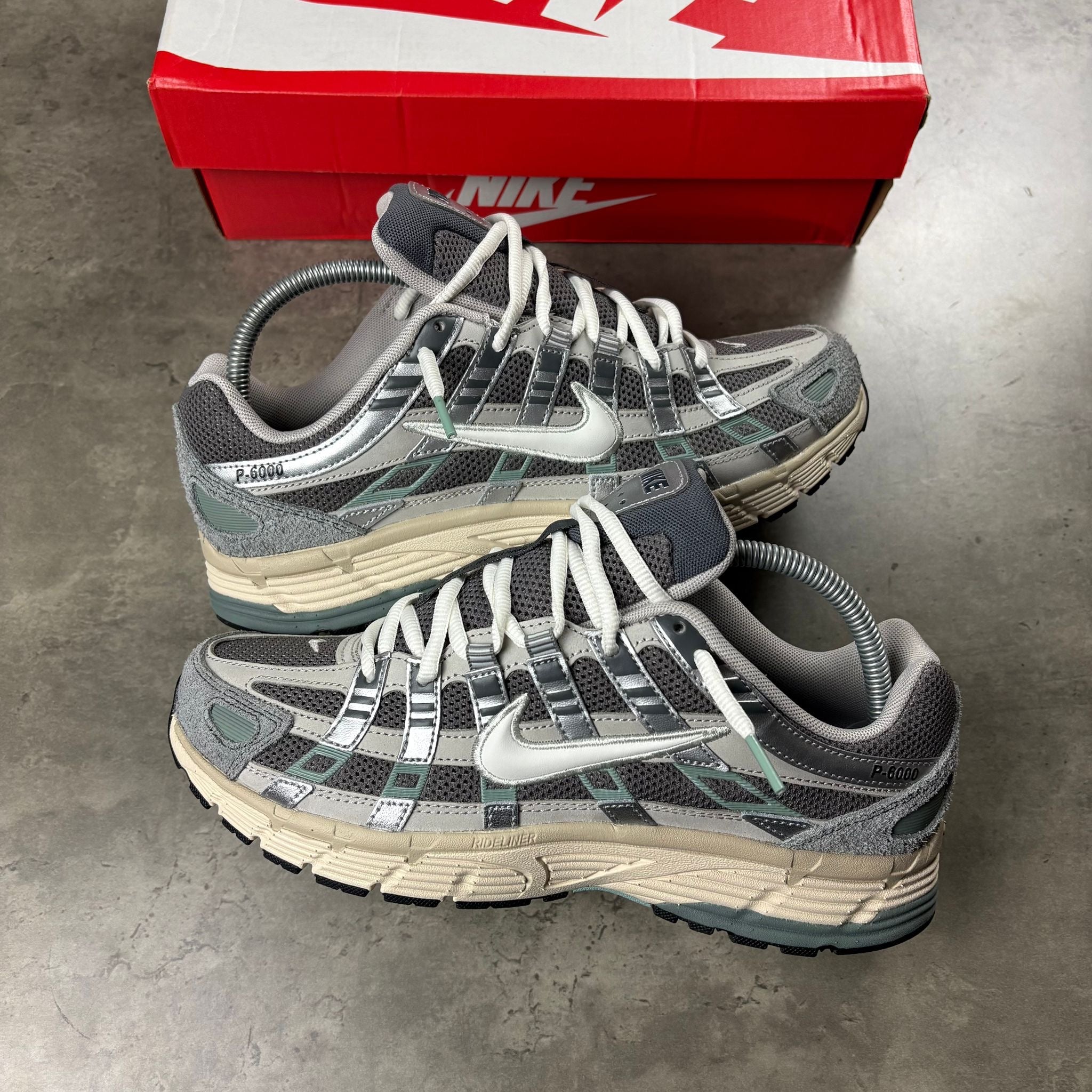 Nike Flat Pewter P6000 Trainers