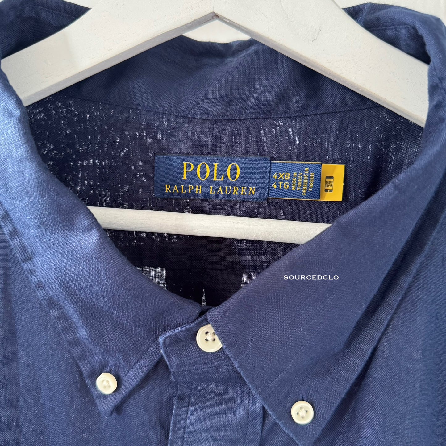 Polo Ralph Lauren Navy Blue Button Shirt