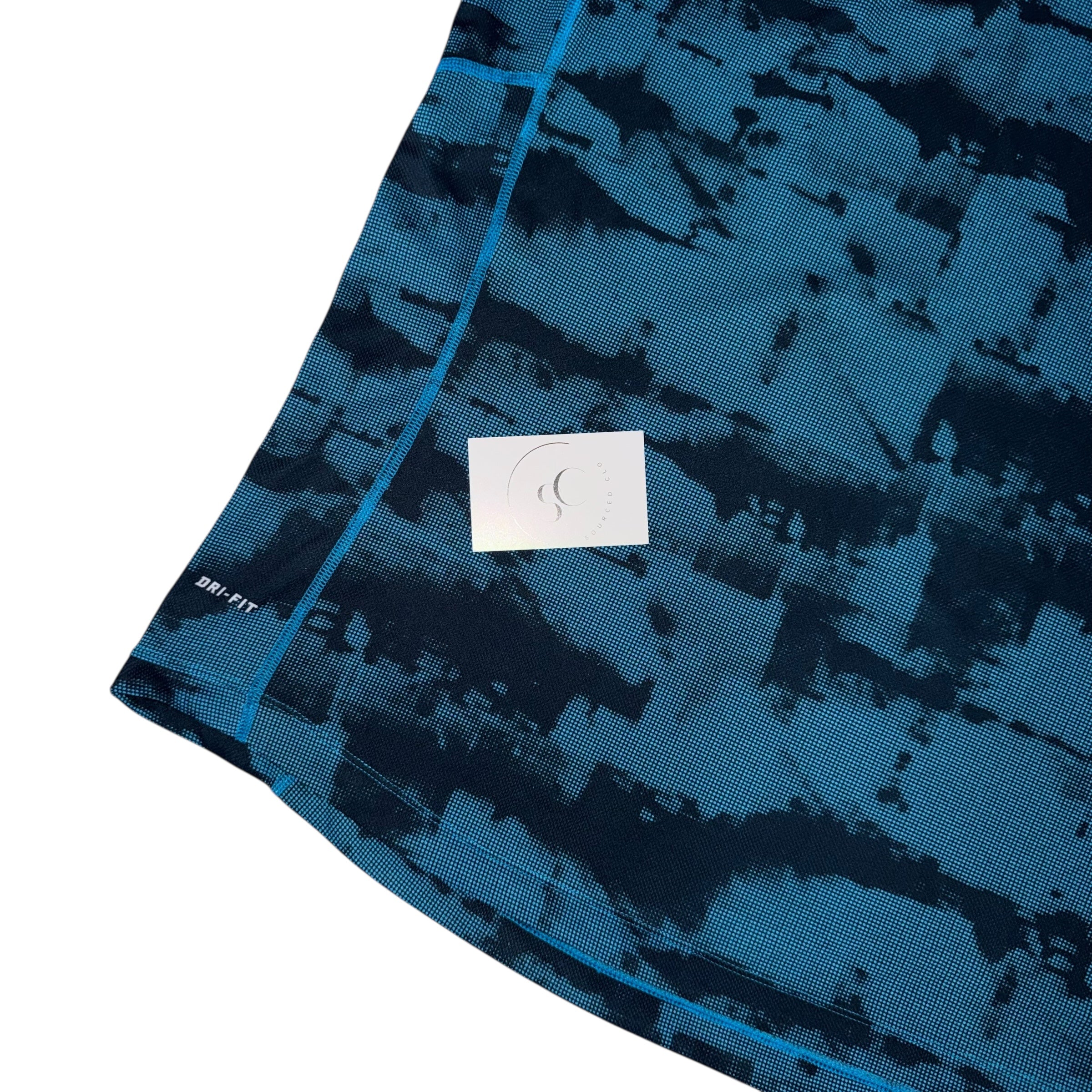 Nike Blue Digital Camo T Shirt