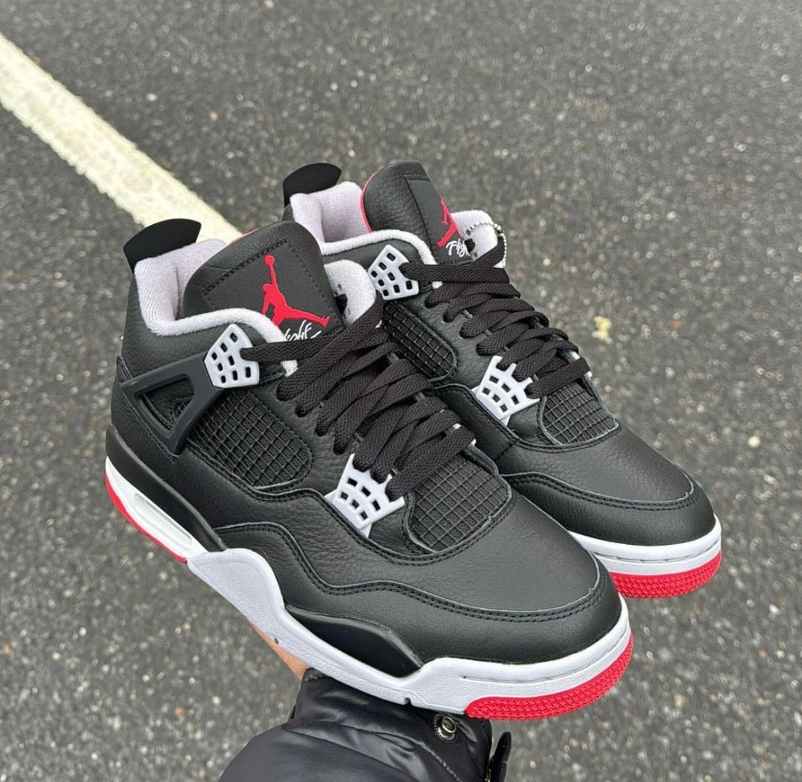 Nike Air Jordan 4 Retro Bred Reimagined Trainers