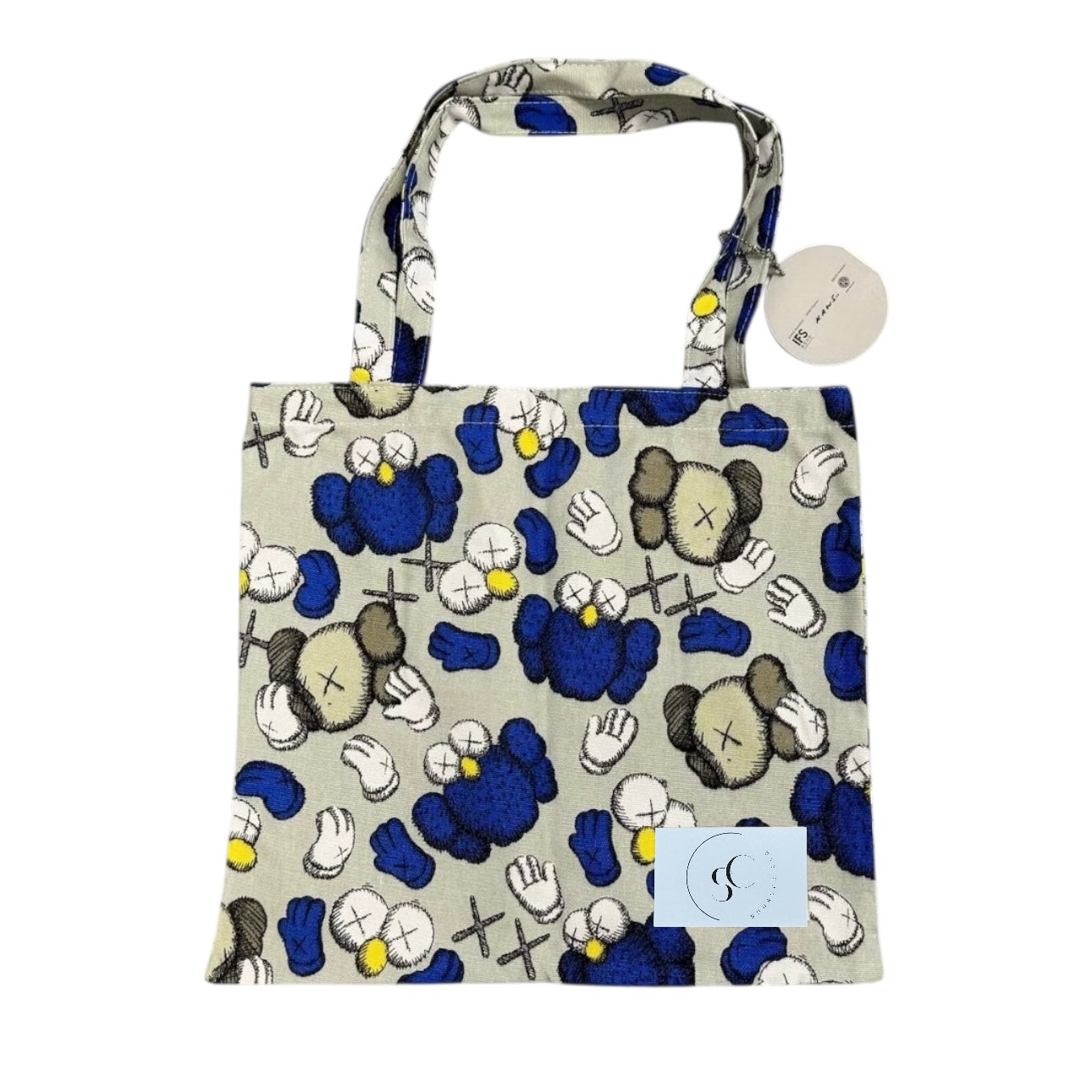 Kaws Seeing Watching Tote Bag