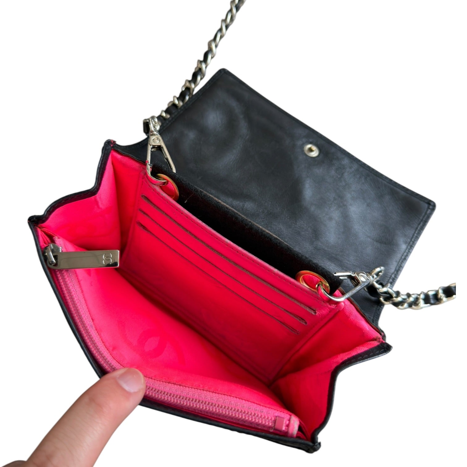Chanel Black Cambon WOC Bag