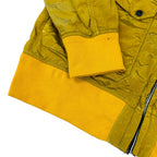 Stone Island Nylon Metal Yellow Bomber Jacket