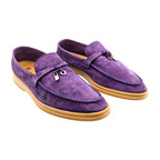 Loro Piana Purple Suede Summer Walk Loafers (PRE ORDER)