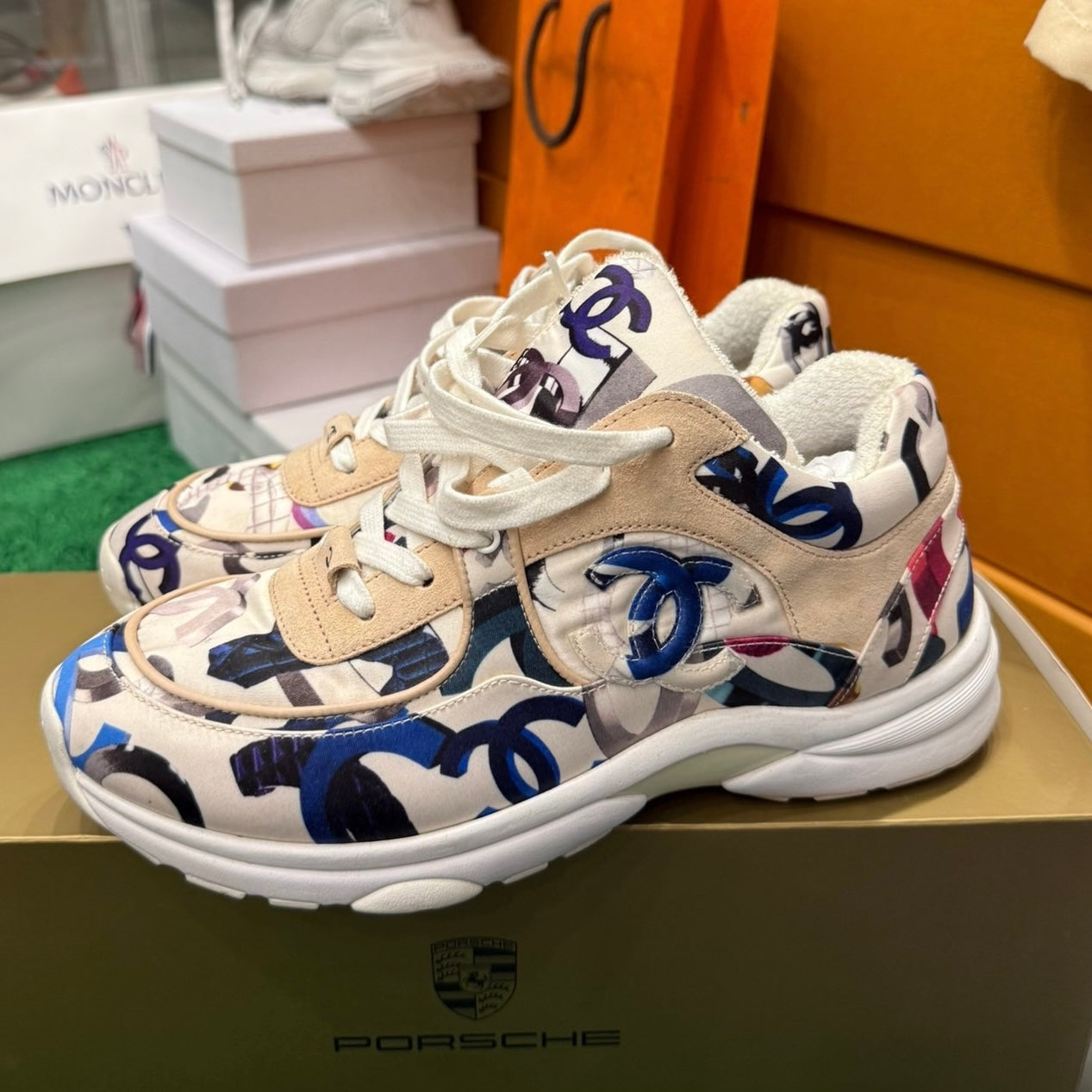 Chanel Graffiti Runners