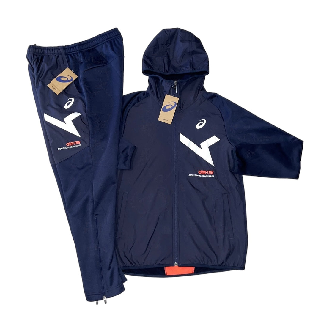 Asics TRG Navy Tracksuit