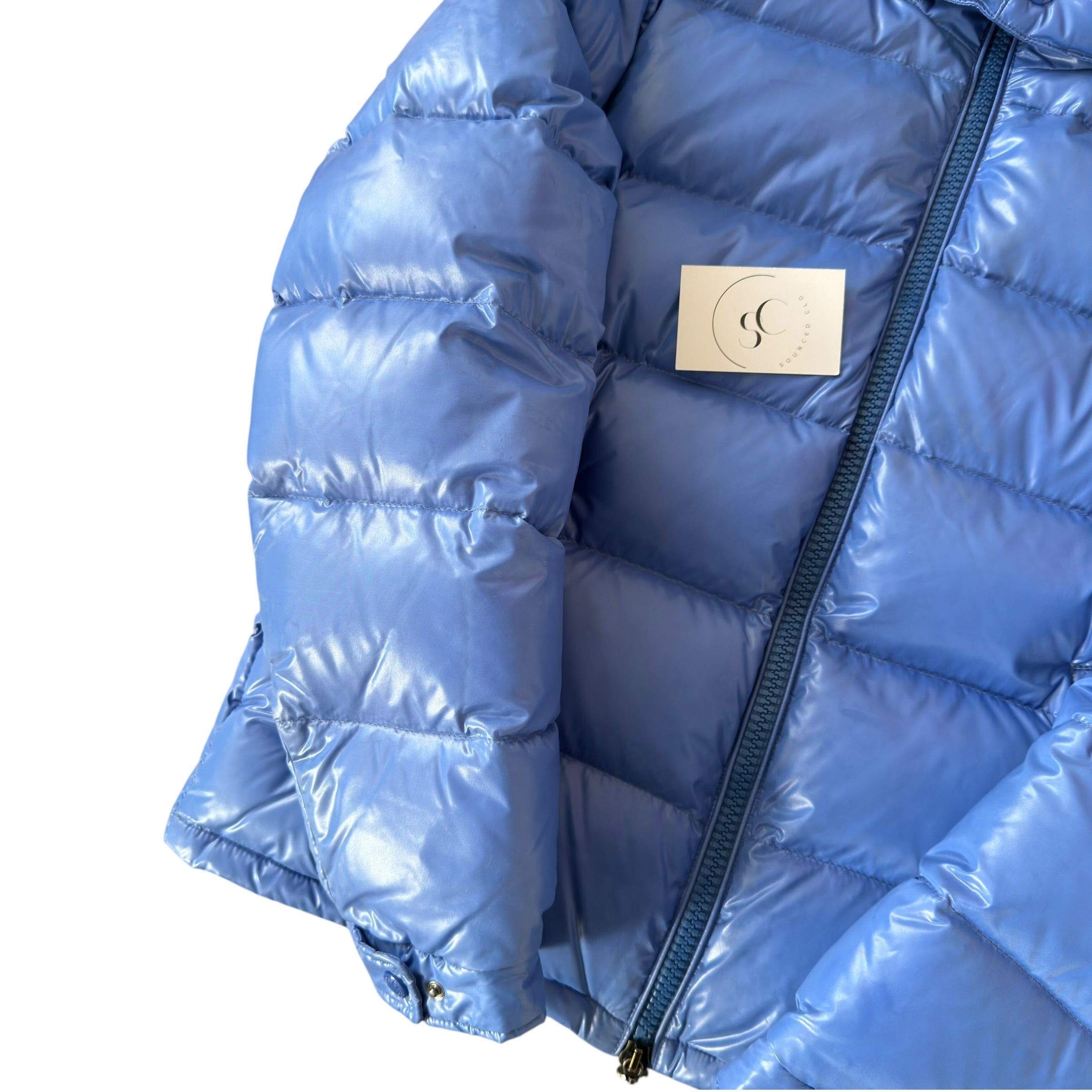 Moncler Light Blue Down Jacket