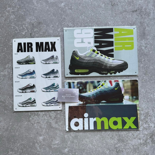 Nike Air Max 95 Display Metal Posters