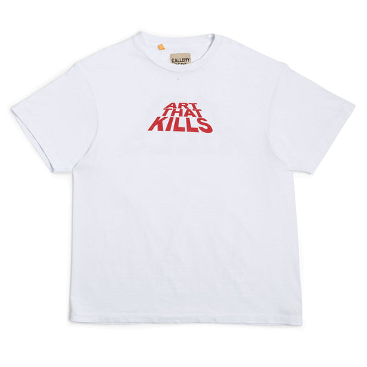 Gallery Dept White Art That Kills T Shirt