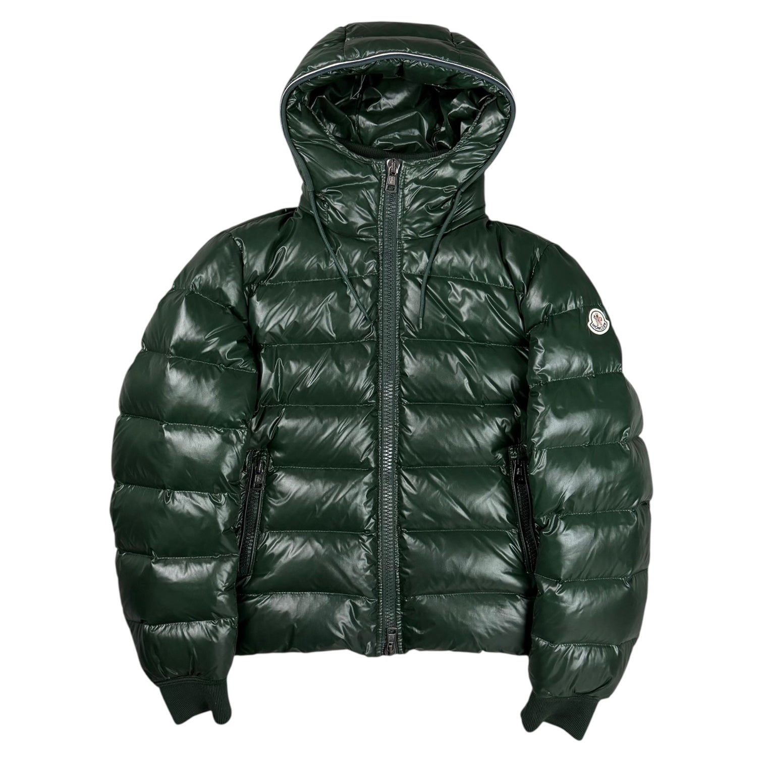 Moncler Aubert Green Down Jacket