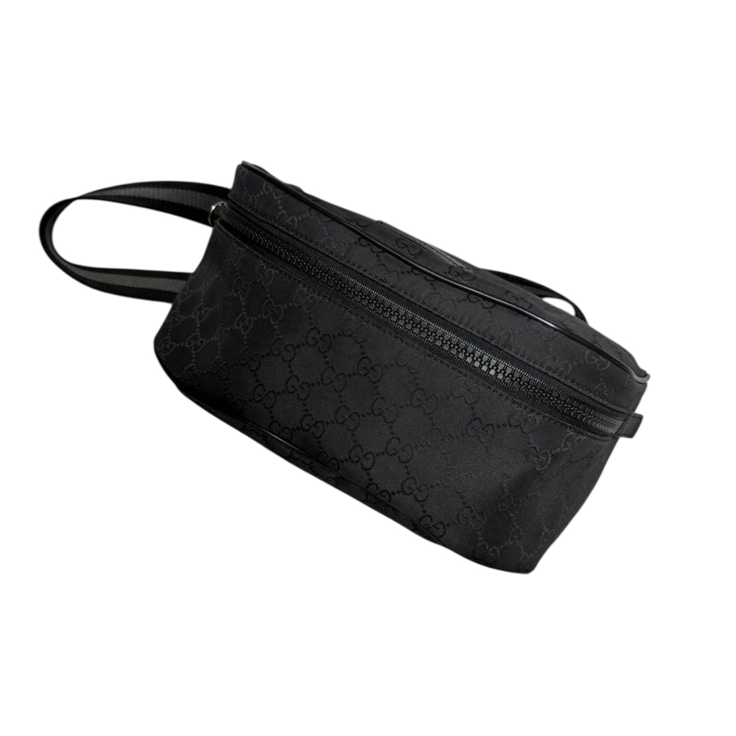 Gucci Black Monogram Crossbody Bag